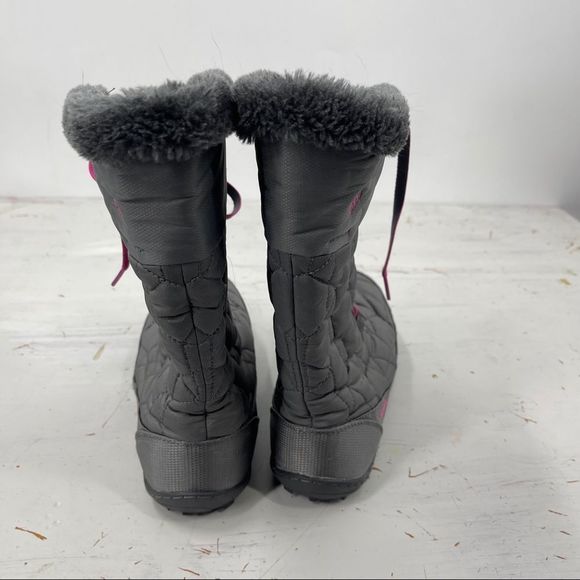 Columbia Snow 200 grams Gray Quilted Omni-Heat boots 6 - Picture 3 of 8